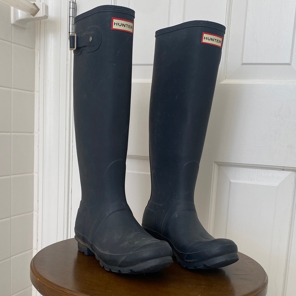 Hunter Classic Black Waterproof Boots